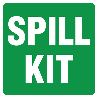 Spill Kit Vehicle Sticker
