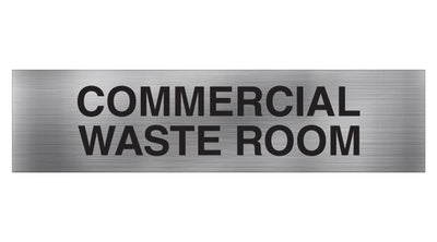 COMMERCIAL WASTE ROOM SIGN