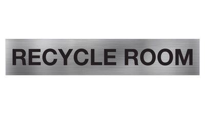 RECYCLE ROOM SIGN