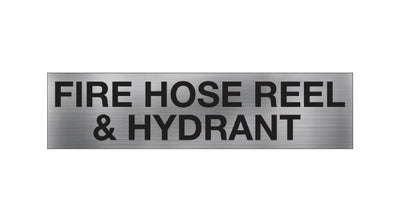 Fire Hose Reel or Hydrant Sign