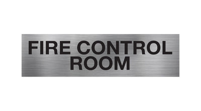 Fire Control Room Sign