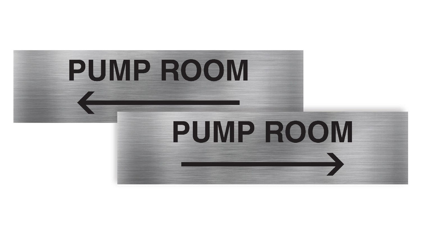 Pump Room L&#038;R Arrow Sign