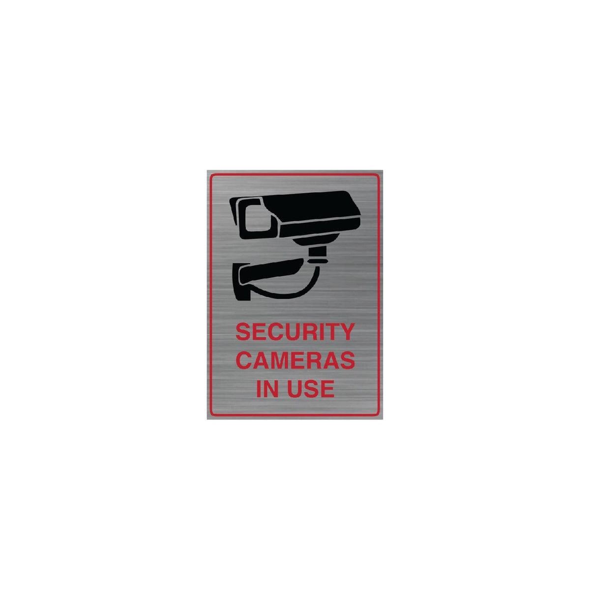 Camera Added Sign Security Cameras In Use Sign | Statutory Signs by Digicraft – Statutory ...